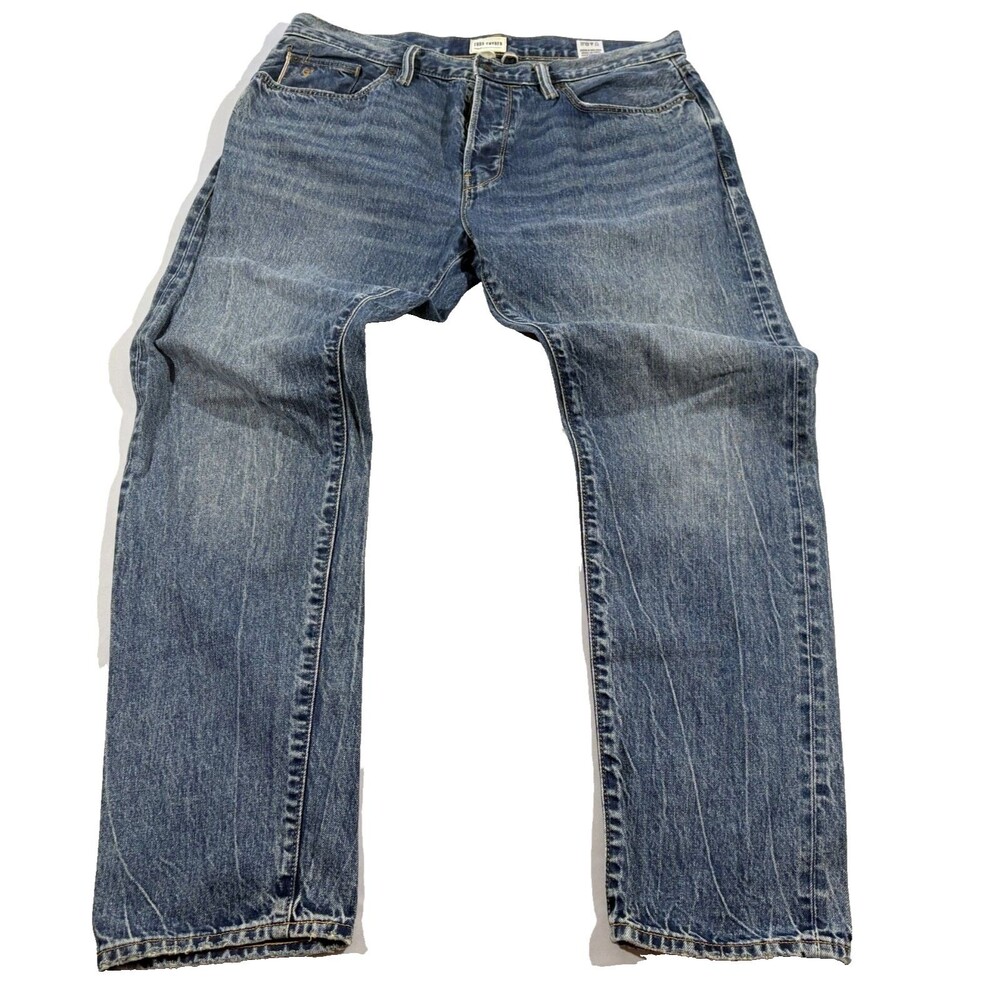 Todd Snyder Blue Slim Straight Jeans